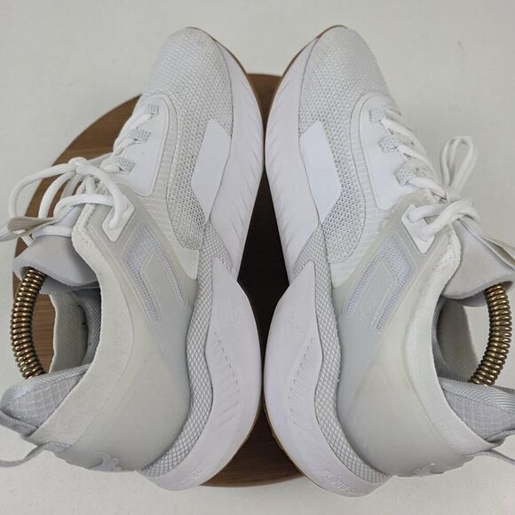 Under Armour Project Rock Shoes Mens Size 10 White HOVR Training Sneakers Gym - Picture 9 of 16